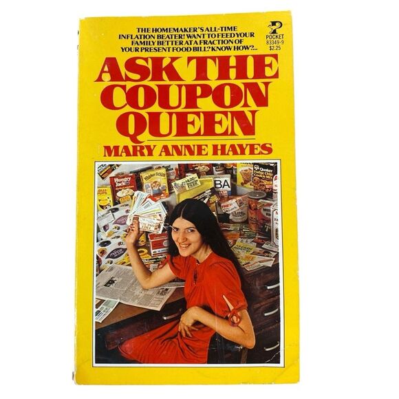 Ask The Coupon Queen Paperback October 1979 by Mary Anne Hayes - Picture 1 of 6